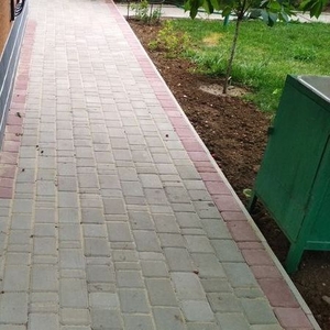 Укладка тротуарной плитки в Слуцке и Минске от 50м2